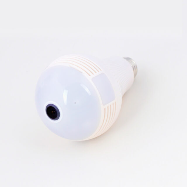 panoramic security camera light bulb