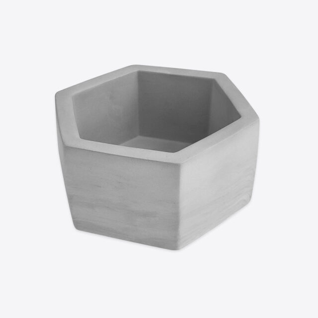 hexagon ceramic planter